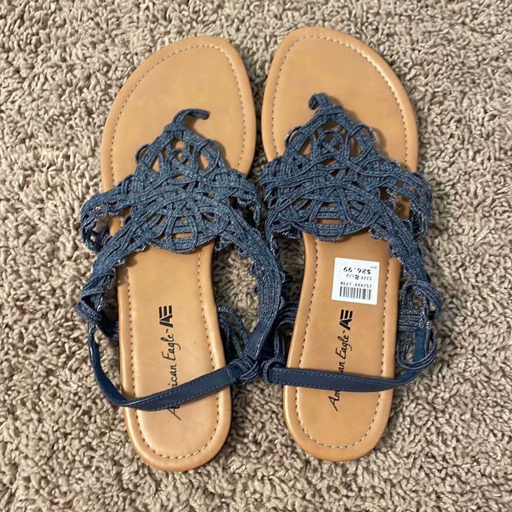 Denim Flats. New with Tags!